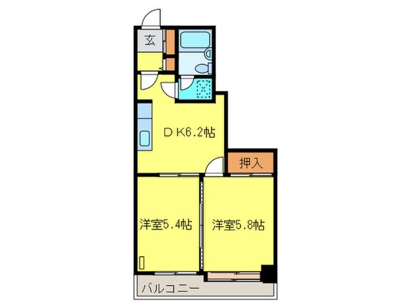 ベストＬ表参道の物件間取画像